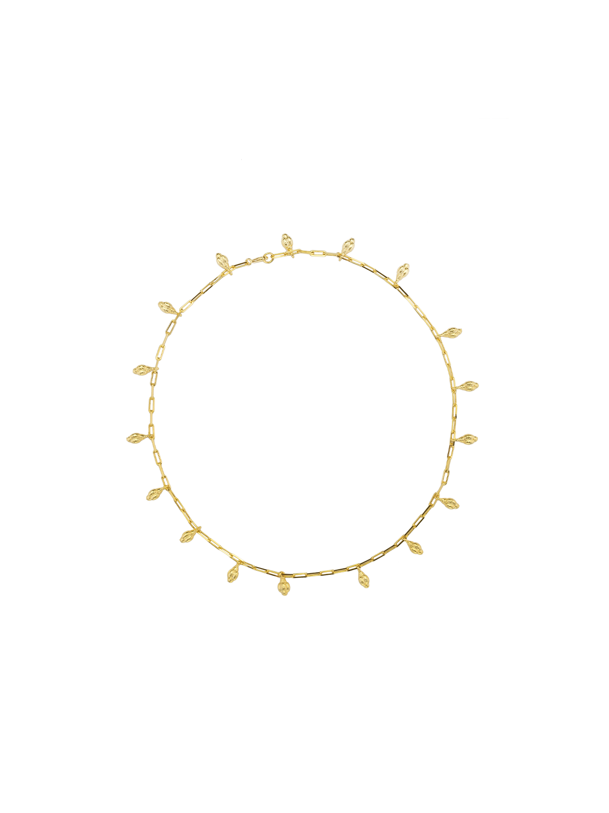 Portal Golden Charm Necklace